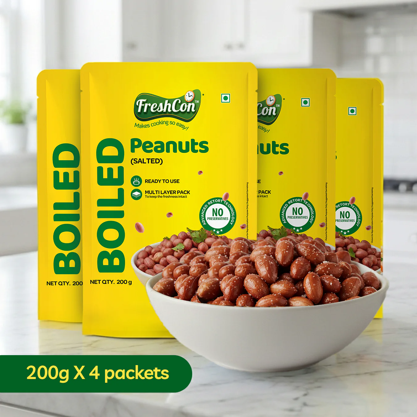 Ready-to-eat Boiled Salted Peanuts | No Preservatives - Image 4
