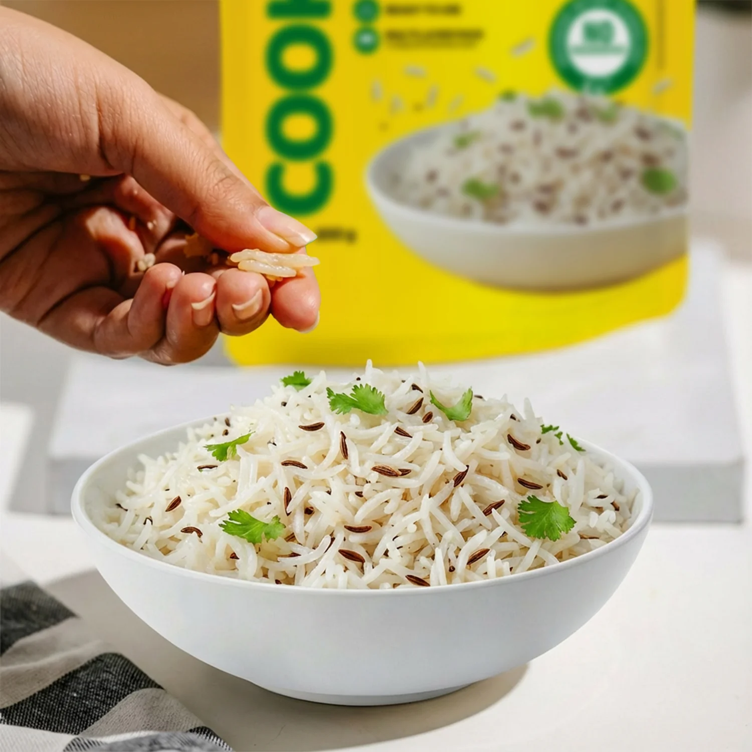 Ready-to-eat Cooked Jeera Basmati Rice | No Preservatives - Image 5