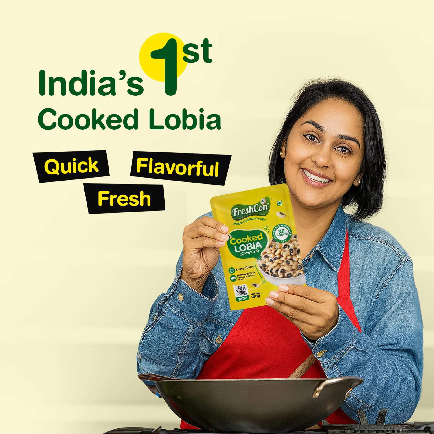 Ready-to-use Cooked Lobia (Cowpeas) | No Preservatives - Image 6