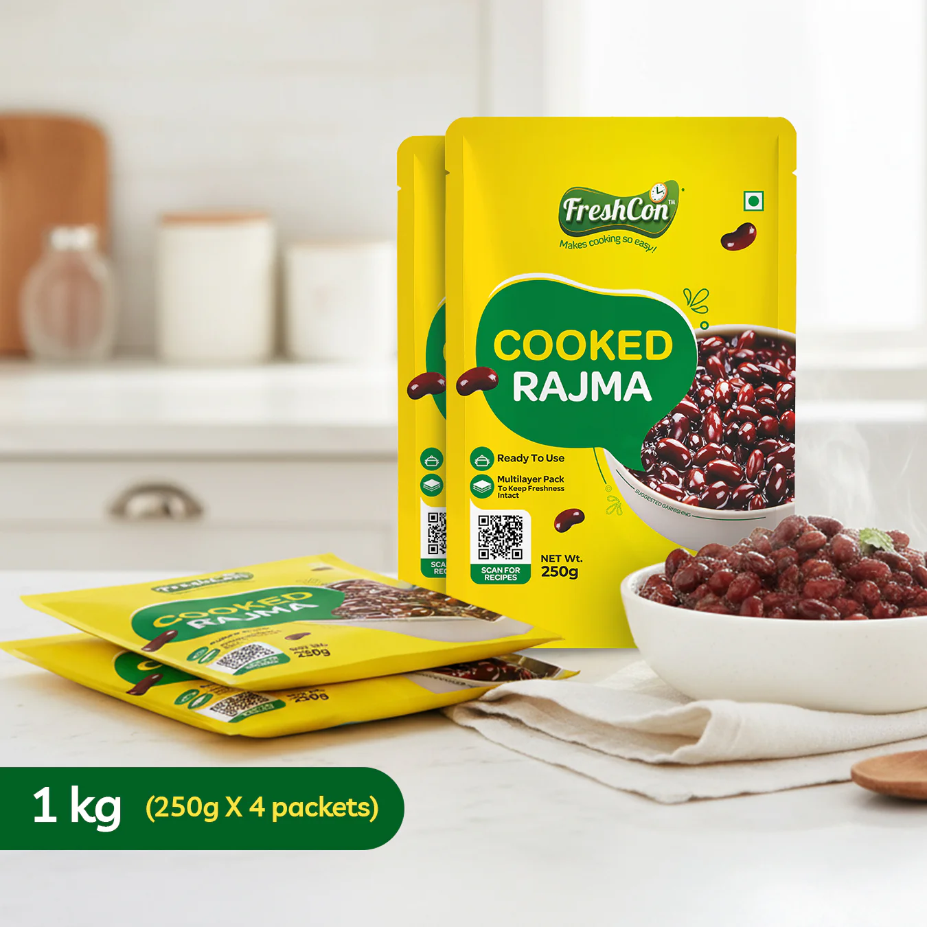 Ready-to-use Cooked Rajma (Kidney Beans) | No Preservatives - Image 11
