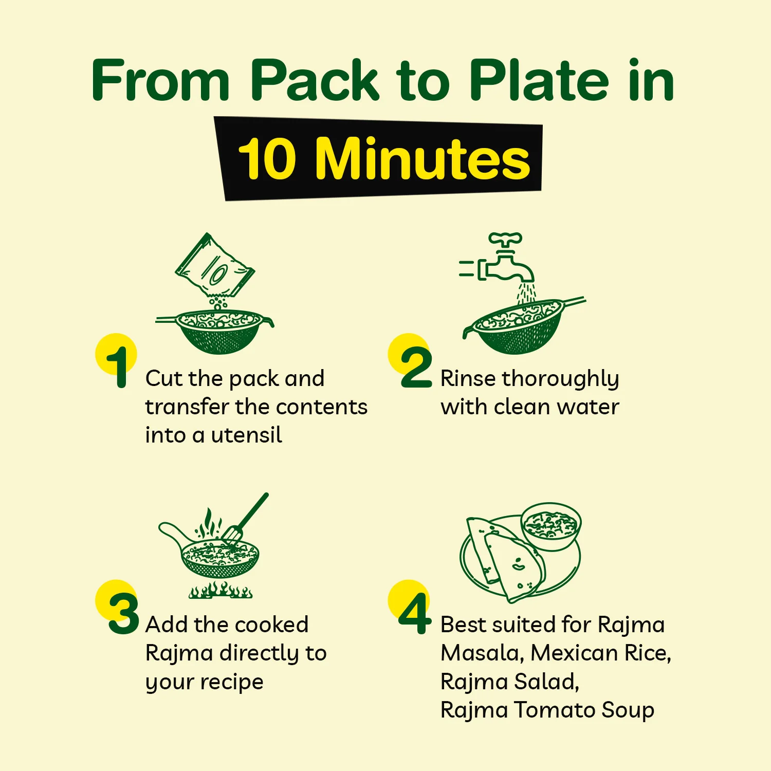 Ready-to-use Cooked Rajma (Kidney Beans) | No Preservatives - Image 4