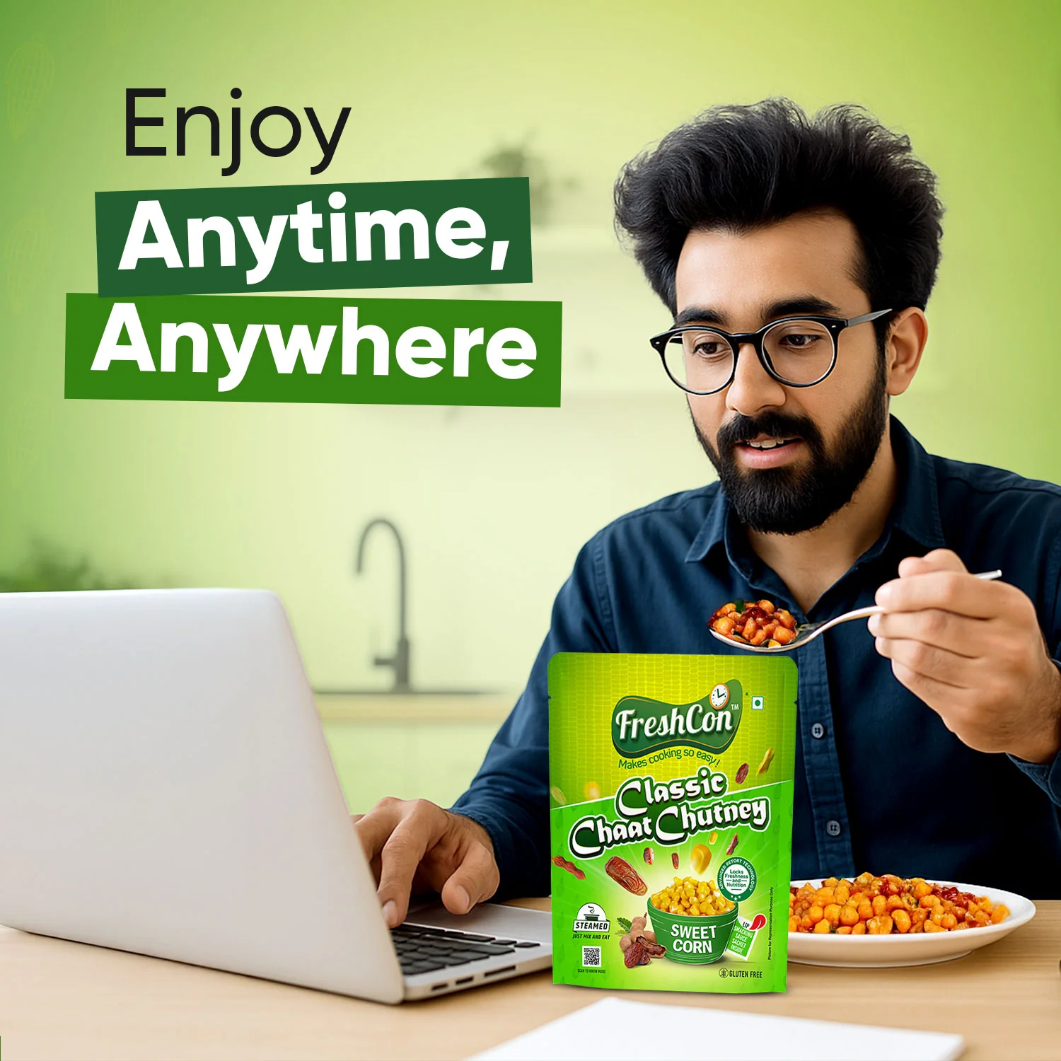 Ready-to-Eat Sweet Corn - Classic Chat Chutney | No Preservatives - Image 6