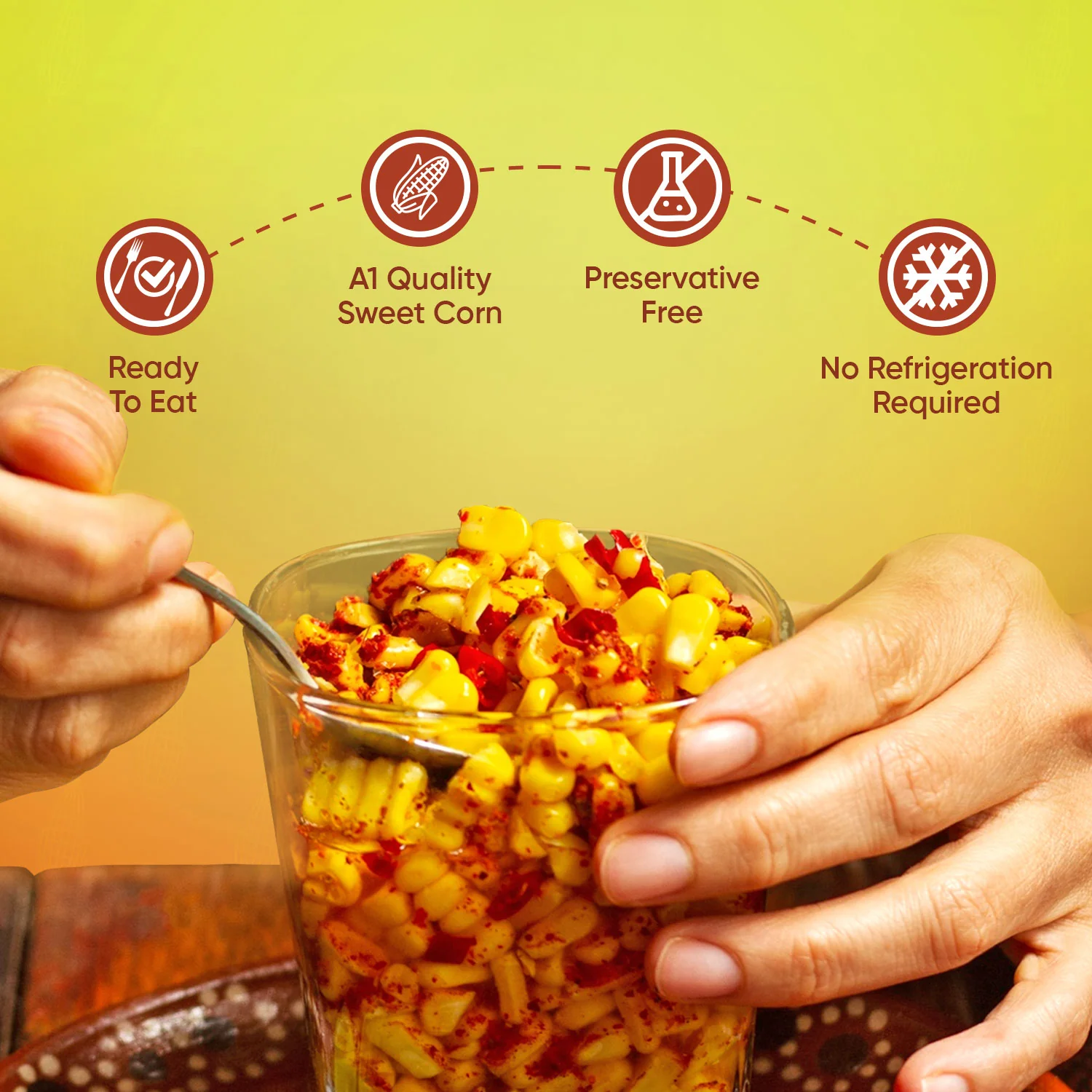 Ready-To-Eat Sweet Corn - Zesty Sweet Chili Flavour | No Preservatives - Image 4